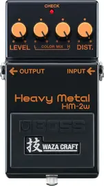 Педаль эффектов для электрогитары Boss HM-2W Waza Craft Heavy Metal Distortion