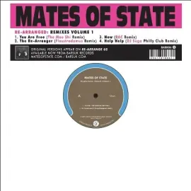 Виниловая пластинка Mates of State – Re-Arranged: Remixes, Vol. 1 (Релиз 2009)