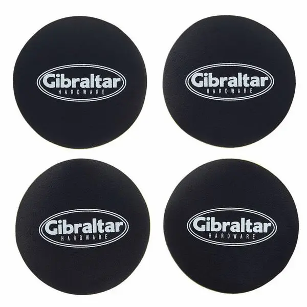 Наклейка для пластика барабана Gibraltar SC-BPL Bass Drum Beater Pad Vinyl (4 штуки)