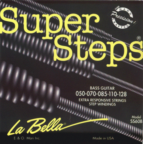 Струны для 5-струнной бас-гитары La Bella SS60B 45-128
