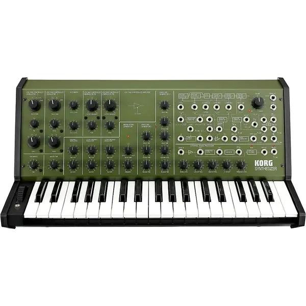 Аналоговый студийный синтезатор Korg MS-20 FS Analog Synthesizer Khaki