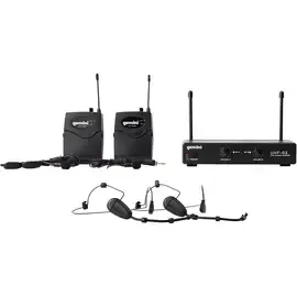 Микрофонная радиосистема Gemini UHF-02HL 2-Channel Wireless Headset/Lavalier Combo System S12