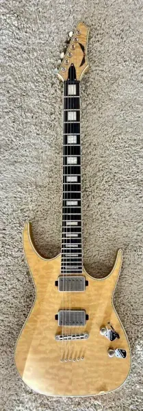 Электрогитара Dean Guitars EXILEQMSN Exile Series Satin Natural