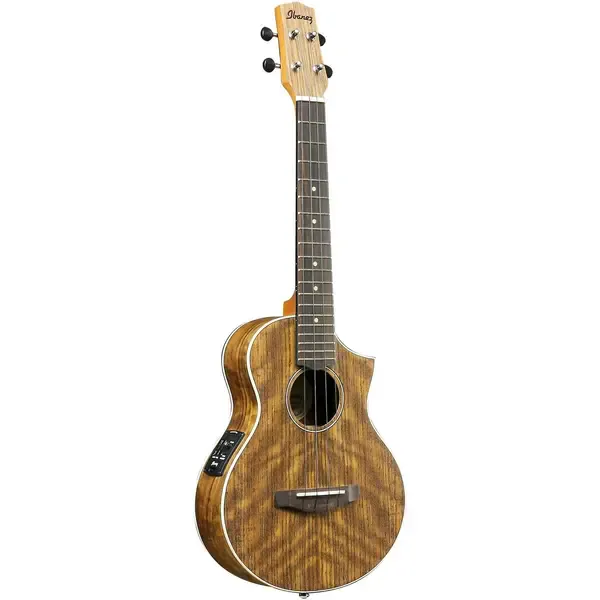 Укулеле Ibanez UEWT14E Acoustic-Electric Tenor Ukulele, Open Pore Natural