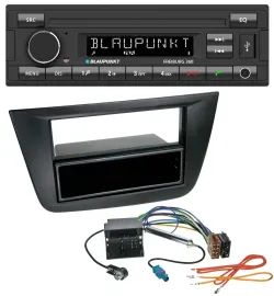Автомагнитола Blaupunkt для Seat Toledo Altea с 2005 года, AUX, Bluetooth, MP3, USB, чёрная