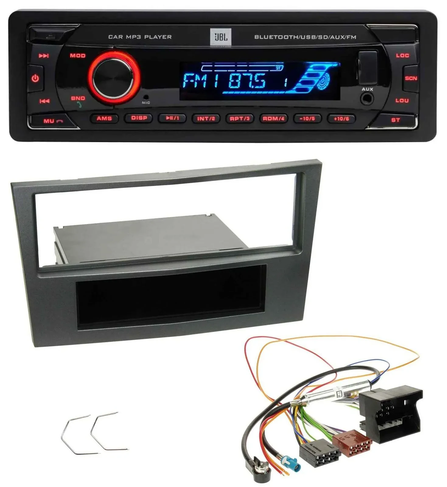 JBL AUX MP3 USB Bluetooth SD Autoradio für Opel Antara Astra H Zafira B ab 2005