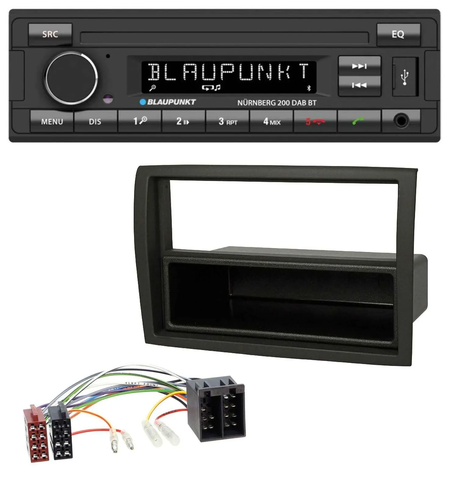 Автомагнитола Blaupunkt с USB, DAB, MP3, Bluetooth для Citroen Jumper/Fiat Ducato/Peugeot