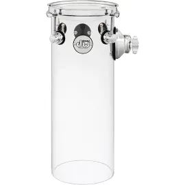 DW Design Series Rata Toms 6 x 16 in. Clear Acrylic