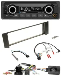 Blaupunkt Bluetooth DAB Lenkrad USB Autoradio für Audi A4 00-09 ISO Fakra teilak