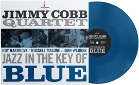 Виниловая пластинка Jimmy Cobb Quartet - Jazz In The Key of Blue [New Vinyl LP] Blue, Colored Vinyl,