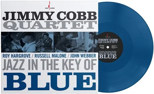 Виниловая пластинка Jimmy Cobb Quartet - Jazz In The Key of Blue [New Vinyl LP] Blue, Colored Vinyl,
