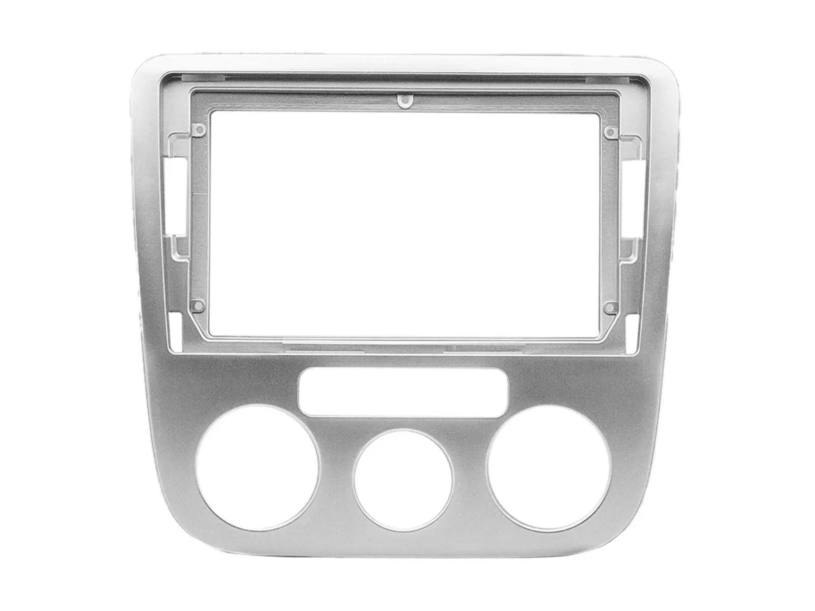 Einbaurahmen für 9 Zoll Autoradio für VW Scirocco III 13 08/2008 04/2014 Klima m