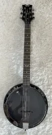 Dean Backwoods 6 Banjo Acoustic/Electric with Pickup in Black Chrome - BW6E BC