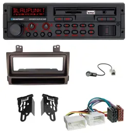 Blaupunkt SD MP3 USB Bluetooth DAB Autoradio für Hyundai Sonata ab 09 dunkelbrau