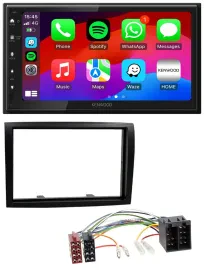 Kenwood MP3 USB DAB 2DIN Bluetooth Autoradio für Fiat Ducato Citroen Jumper Peug