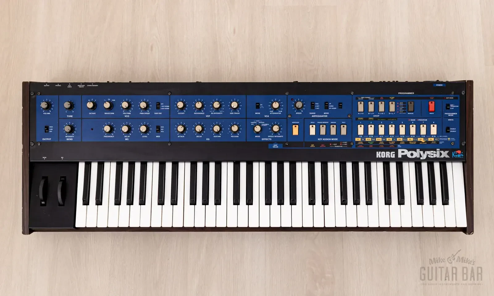 Синтезатор аналоговый KORG PolySix Kiwi Japan 1980s