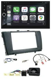 Blaupunkt DAB Lenkrad TMC Bluetooth USB 2DIN Navigation für Toyota Avensis 2009-