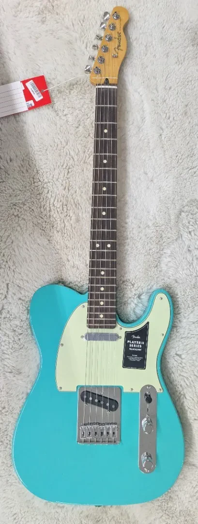 Электрогитара Fender 75th Anniversary Player II Telecaster палисандр бирюзовый