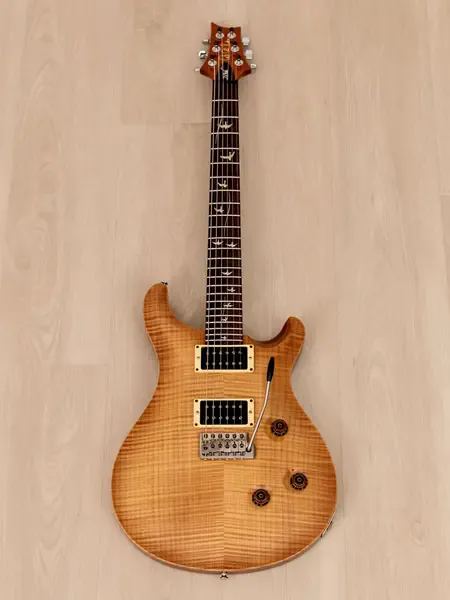 Электрогитара PRS Paul Reed Smith 20th Anniversary Custom 24 Tremolo 10 Top HH Vintage Natural w/case USA 2005