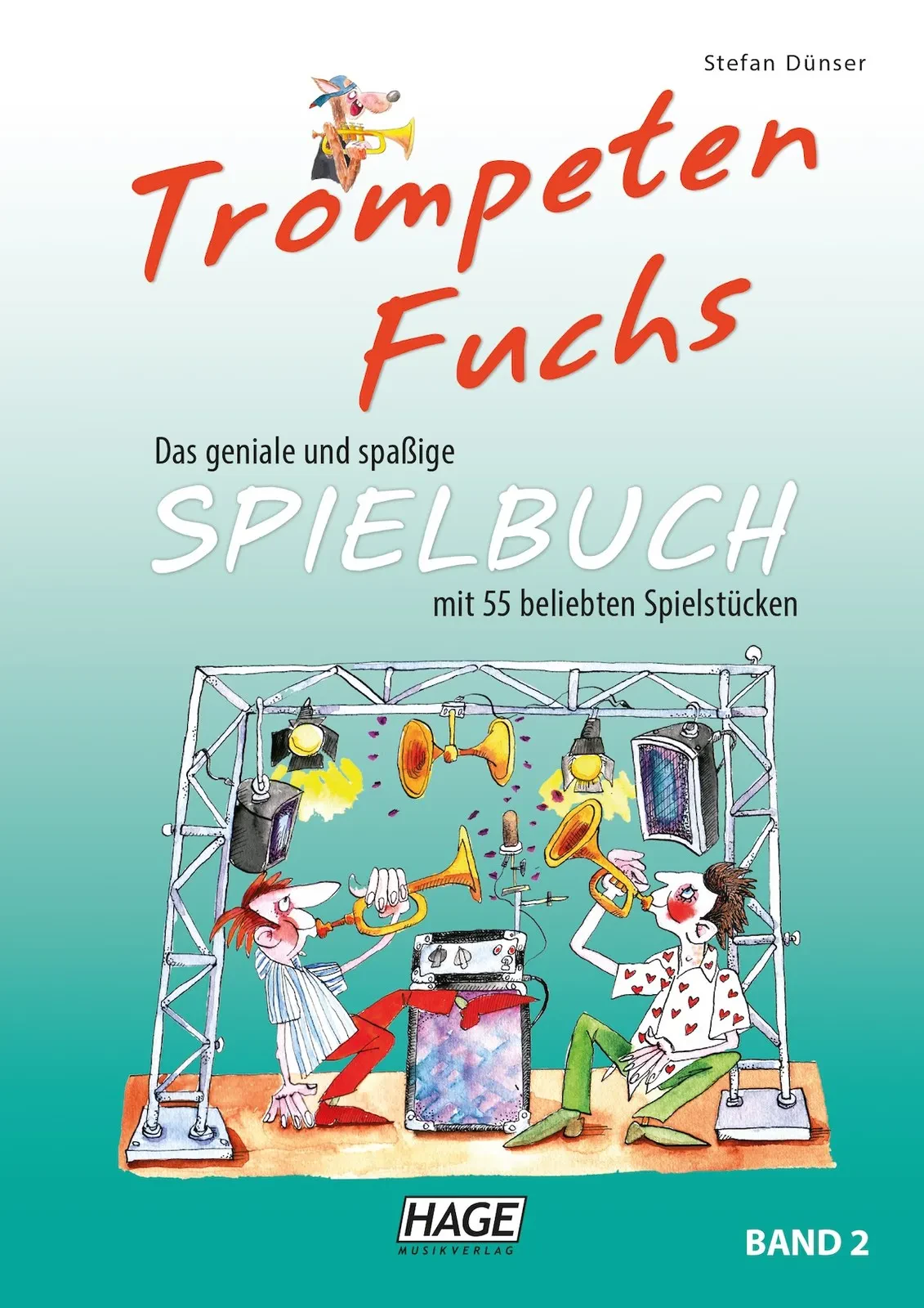 Ноты для трубы HAGE Trompeten Fuchs Spielbuch Band 2 EH 3961
