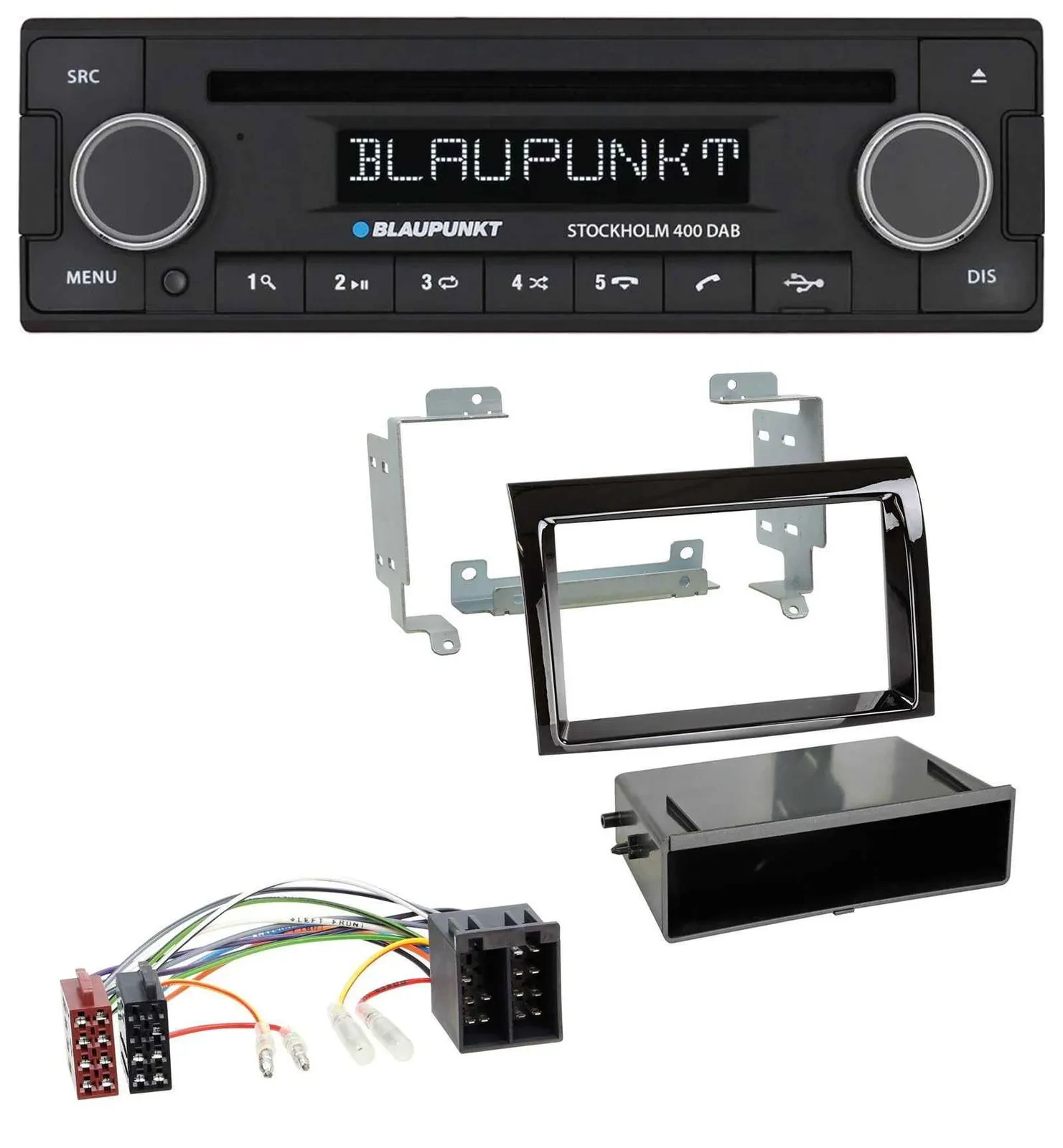 Blaupunkt MP3 Bluetooth DAB CD USB Autoradio für Fiat Ducato Citroen Jumper 06-1