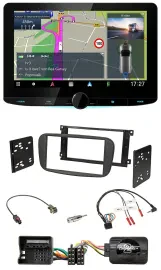 Kenwood Bluetooth DAB TMC 2DIN Lenkrad USB Navigation für Ford S-Max Mondeo 2007