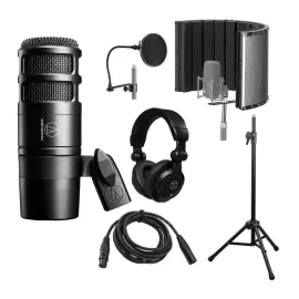 Audio-Technica AT2040 Hypercardioid Microphone with Accessories Kit #AT2040 K