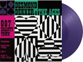 Виниловая пластинка Desmond Dekker & the - 007 Shanty Town - Limited 180-Gram Purple Colored Vinyl [