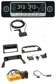 Dietz DAB Bluetooth USB MP3 Autoradio für Mazda 3 (2013-2019)