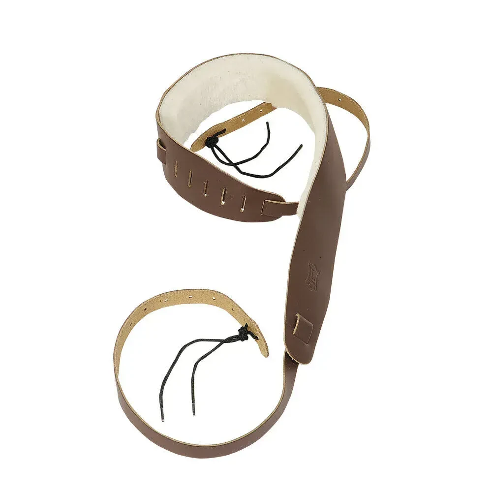 Ремень для банджо Levy's PM14-BRN Leather Brown