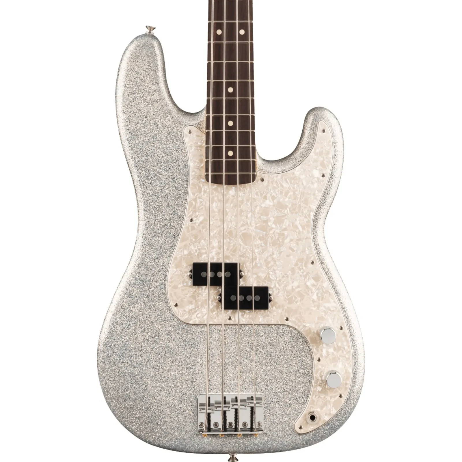 Бас-гитара Fender 75th Anniversary Player II LE Precision Bass 4-струнная, палисандр, Diamond Dust Sparkle