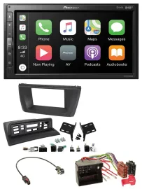 Pioneer USB MP3 DAB 2DIN Bluetooth Autoradio für BMW X3 E83 2004-2010 mittig