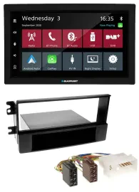 Blaupunkt DAB Bluetooth USB MP3 2DIN Autoradio für Kia Sportage II 2005-2009