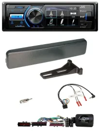 JVC Bluetooth Lenkrad USB DAB Autoradio für Ford Mondeo Focus anthrazit