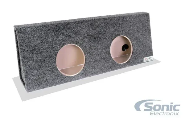 Atrend A392-10CP | Dual 10" Subwoofer Enclosure for  1999 - 2008 Ford F250/F350