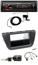 Pioneer DAB USB Lenkrad Bluetooth Autoradio für Suzuki SX4 (ab 2013)