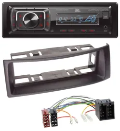 JBL SD AUX MP3 USB Bluetooth Autoradio für Renault Megane Scenic bis 03 schwarz