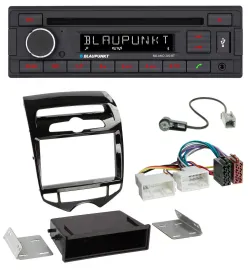 Blaupunkt MP3 USB CD Bluetooth AUX Autoradio für Hyundai ix20 ab 10 autom. Klima