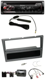 Pioneer CD USB Lenkrad DAB MP3 Autoradio für Opel Corsa C 2000-04 charcoal