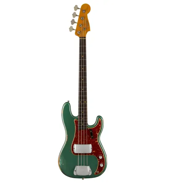 Бас-гитара Fender Custom Shop 1961 Precision Bass Relic Aged Sherwood Green Metallic