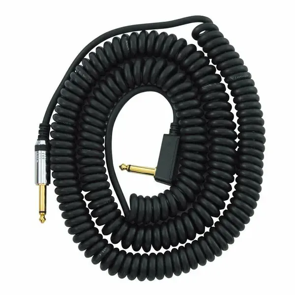 Инструментальный кабель VOX Vintage Coiled Cable VCC-90BK 9 м