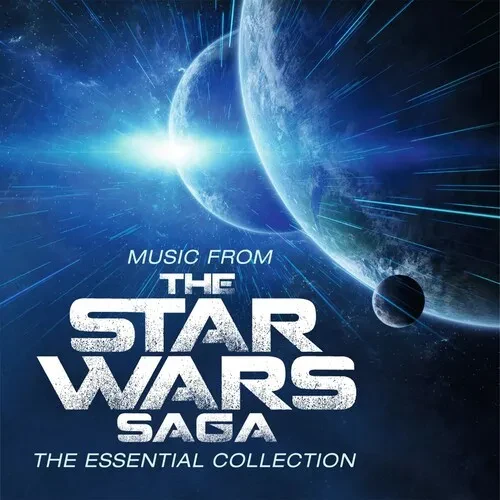 OST (ZIEGLER ROBERT) Star Wars Saga (May The 4th Be With You Edition) (Hyperspace Blue Splattered) LP