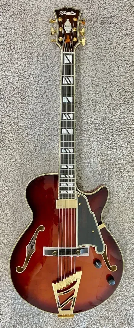 Электрогитара D'Angelico Excel SS Soho Hollow Body Amaretto Burst