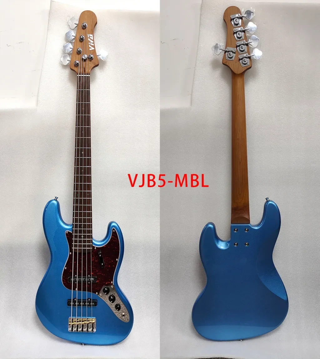 Бас-гитара VIVA VJB5-MBL 5-струнная, синяя