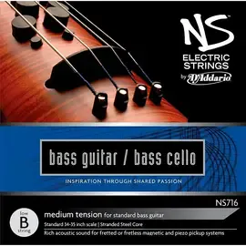 Струна для виолончели D'Addario NS716 NS Cello Low B String