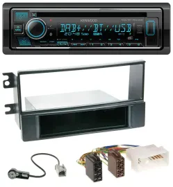 Kenwood MP3 Bluetooth DAB USB CD Autoradio für Kia Sportage II (2008-2010)