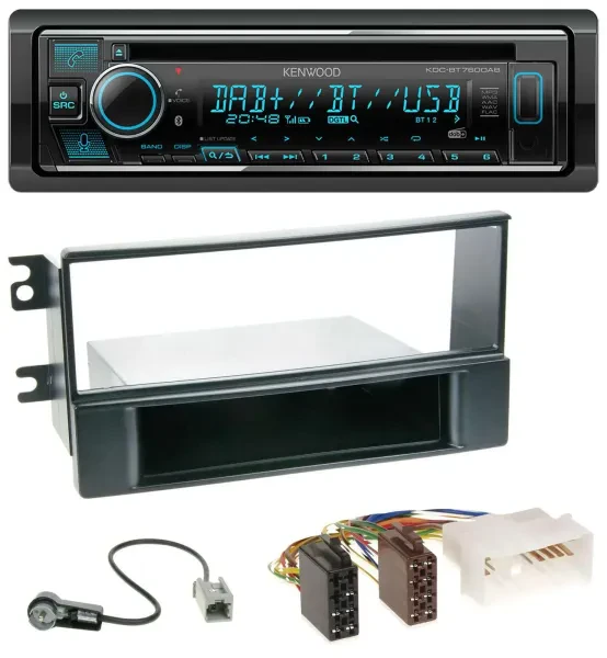 Kenwood MP3 Bluetooth DAB USB CD Autoradio für Kia Sportage II (2008-2010)