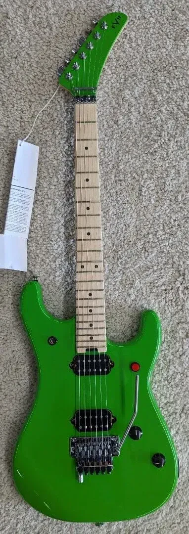 EVH 5150 Series Standard Electric Guitar, Maple Fretboard, Slime Green - B-Stock