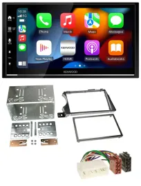 Kenwood DAB USB Bluetooth 2DIN MP3 Autoradio für SSangYong Actyon Kyron 2006-201