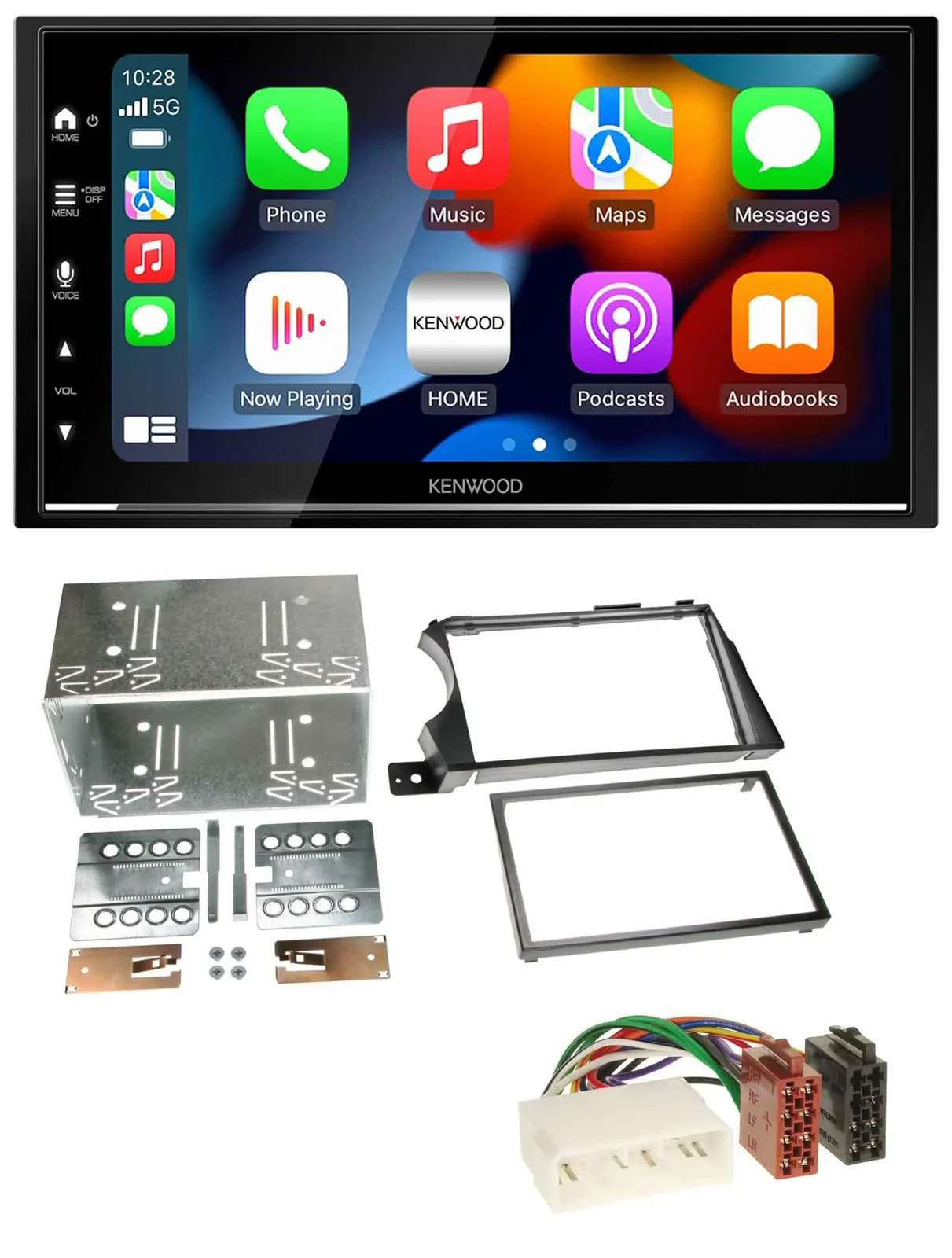Kenwood DAB USB Bluetooth 2DIN MP3 Autoradio für SSangYong Actyon Kyron 2006-201